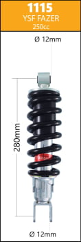 Amortecedor para Fazer 250cc YSF